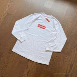 Hypeyourbeast Supreme Long Sleeve Shirt White