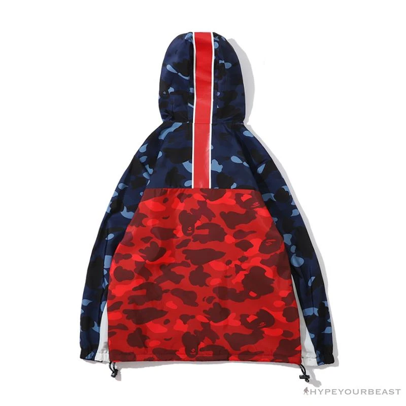 Hypeyourbeast Clothes BAPE X PSG Paris Saint-Germain Camouflage Blue-Red Hoodie 2 Hypeyourbeast Clothes BAPE X PSG Paris Saint-Germain Camouflage Blue-Red Hoodie