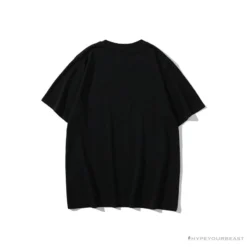 Hypeyourbeast BAPE Violent Bear Color Stitching Tee Shirt 'BLACK'