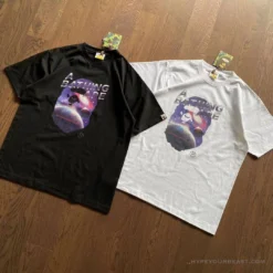 Hypeyourbeast Clothes Bape Tee Shirt White Galaxy 9 Hypeyourbeast Clothes Bape Tee Shirt White Galaxy