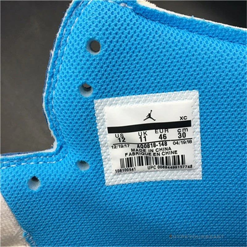 Hypeyourbeast The Ten: Off White X Air Jordan 1 High "UNC" 20 Hypeyourbeast The Ten: Off White X Air Jordan 1 High "UNC"