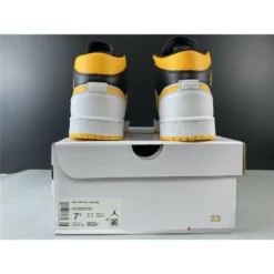 Hypeyourbeast Air Jordan 1 Mid 'Red Yellow Swoosh'