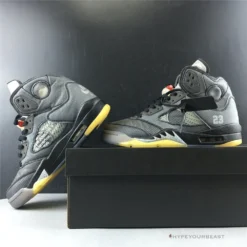 Hypeyourbeast Jordan 5 Retro Off-White Black 34 Hypeyourbeast Jordan 5 Retro Off-White Black