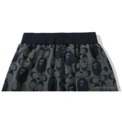Hypeyourbeast BAPE X COACH Co-Branded Dark-Blue Shorts Clothes
