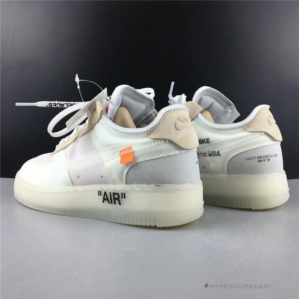 Hypeyourbeast Off-White X Nike Air Force 1 Low “The Ten” 9 Hypeyourbeast Off-White X Nike Air Force 1 Low “The Ten”