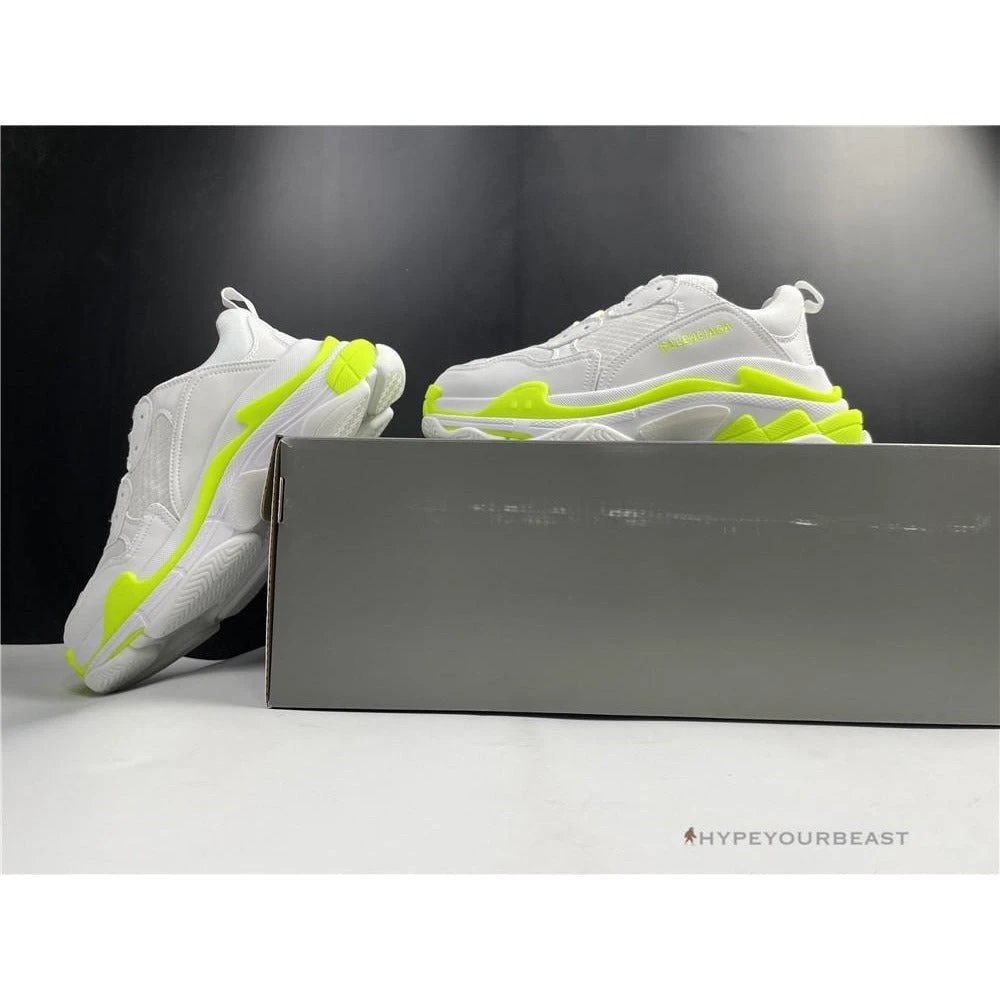 HypeYourBeast BCG Triple S White Neon Yellow Balenciaga Triple S 5 HypeYourBeast BCG Triple S White Neon Yellow Balenciaga Triple S