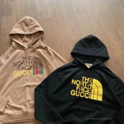 Hypeyourbeast North Face X GC Hoodie Brown