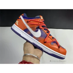 Hypeyourbeast Futura X Off-White X Nike Dunk Low Orange
