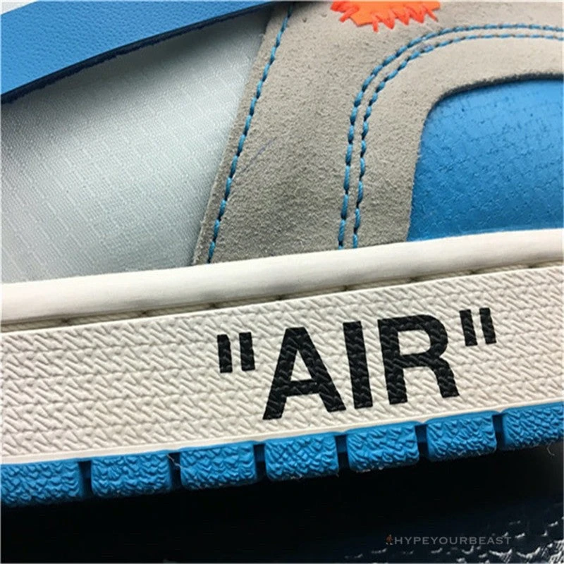 Hypeyourbeast The Ten: Off White X Air Jordan 1 High "UNC" 24 Hypeyourbeast The Ten: Off White X Air Jordan 1 High "UNC"