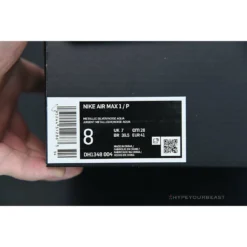 Hypeyourbeast Nike Air Max 1 'Patta - Noise Aqua'