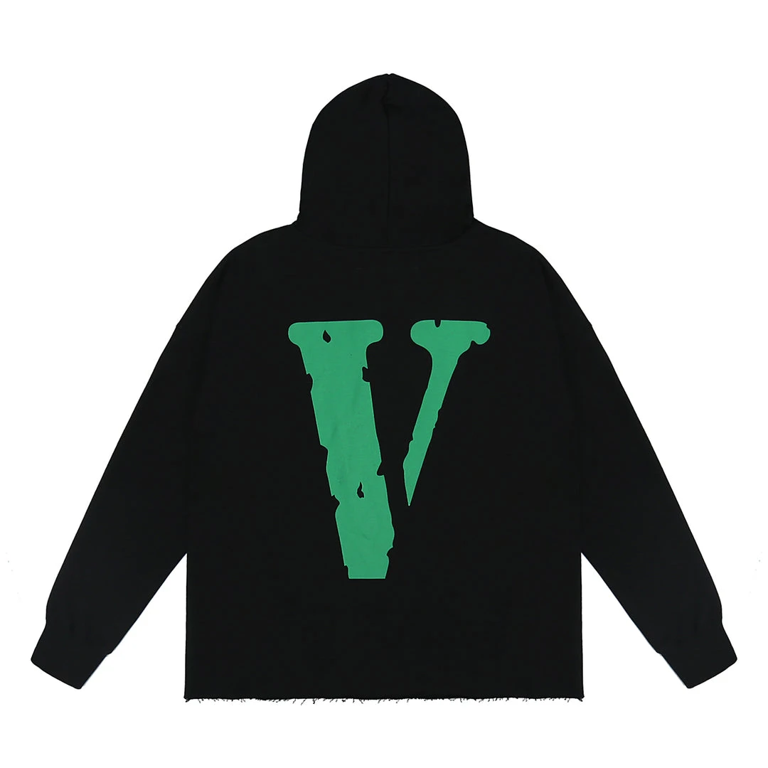 HypeYourBeast Hoodies & Jackets Vlone Green And Black Friends Hoodie 2 HypeYourBeast Hoodies & Jackets Vlone Green And Black Friends Hoodie