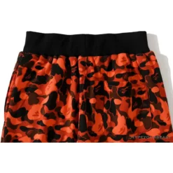 Hypeyourbeast BAPE X XO Camouflage Red Pants Clothes