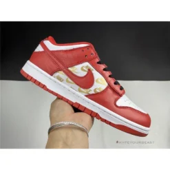 HypeYourBeast Nike SB Dunk Low Gold Red