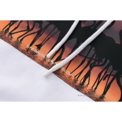 HypeYourBeast Off White Hoodie Flamingo - White Hoodies & Jackets