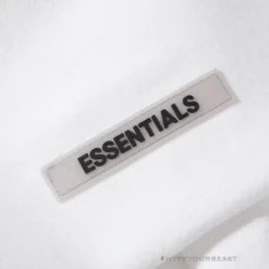 HypeYourBeast FOG Hoodie Reflective ‘ESSENTIALS’ White Hoodies & Jackets