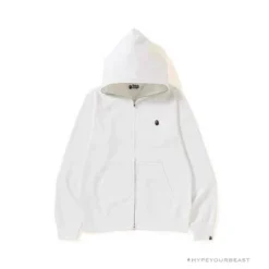 Hypeyourbeast Clothes BAPE Classic Ape Head Hoodie 'WHITE'