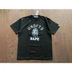 Hypeyourbeast UNDFTD X Bape Tee Shirt Black Clothes