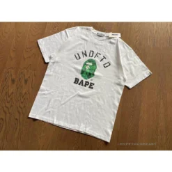 Hypeyourbeast UNDFTD X Bape Tee Shirt White Clothes
