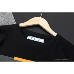 Hypeyourbeast T-Shirts OFF-WHITE Orange Hand Tee Shirt 'BLACK'