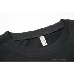 Hypeyourbeast OFF-WHITE Loose X Oversized Chest Tee Shirt 'BLACK' T-Shirts