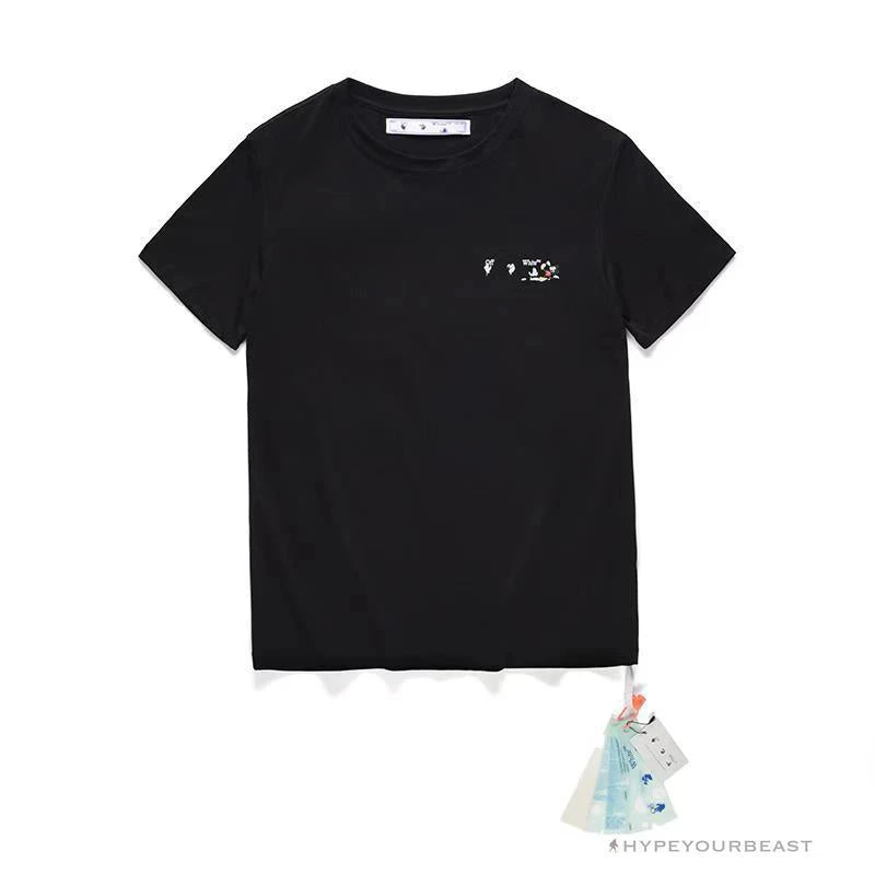 Hypeyourbeast OFF-WHITE Mickey Limited Arrow Tee Shirt 'BLACK' T-Shirts 1 Hypeyourbeast OFF-WHITE Mickey Limited Arrow Tee Shirt 'BLACK' T-Shirts