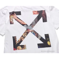 Hypeyourbeast OFF-WHITE Skull Tee Shirt 'WHITE'