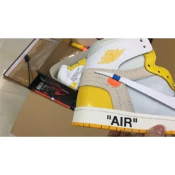 Hypeyourbeast Off-White X Air Jordan 1 High Canary Yellow 43 Hypeyourbeast Off-White X Air Jordan 1 High Canary Yellow