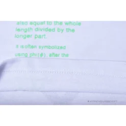 Hypeyourbeast OFF-WHITE Golden Ratio Shorts 'WHITE' 32 Hypeyourbeast OFF-WHITE Golden Ratio Shorts 'WHITE'