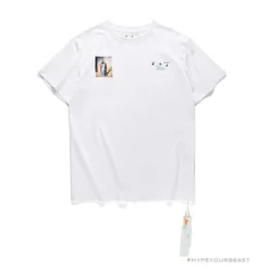 Hypeyourbeast T-Shirts OFF-WHITE The Kiss Tee Shirt 'WHITE'