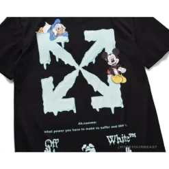 Hypeyourbeast OFF-WHITE Mickey Limited Arrow Tee Shirt 'BLACK' T-Shirts 16 Hypeyourbeast OFF-WHITE Mickey Limited Arrow Tee Shirt 'BLACK' T-Shirts