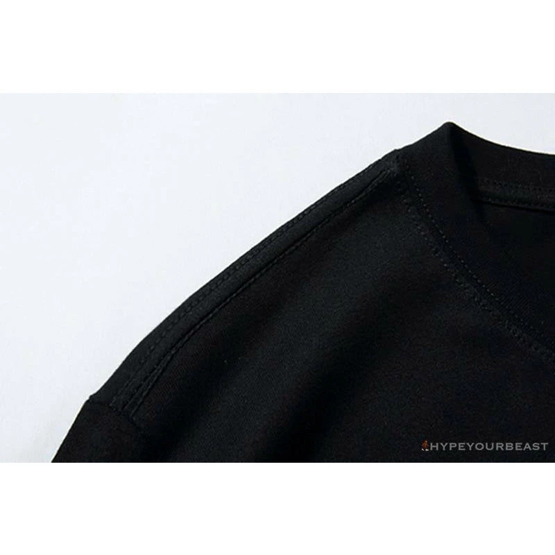 Hypeyourbeast Clothes BAPE Luminous Spots Camouflage Great Ape Man Black Head Cotton Short Sleeve Tee Shirt 'BLACK' 8 Hypeyourbeast Clothes BAPE Luminous Spots Camouflage Great Ape Man Black Head Cotton Short Sleeve Tee Shirt 'BLACK'