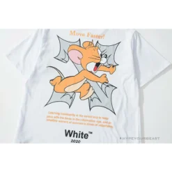 Hypeyourbeast T-Shirts OFF-WHITE Jerry Move Faster Tee Shirt 'WHITE'