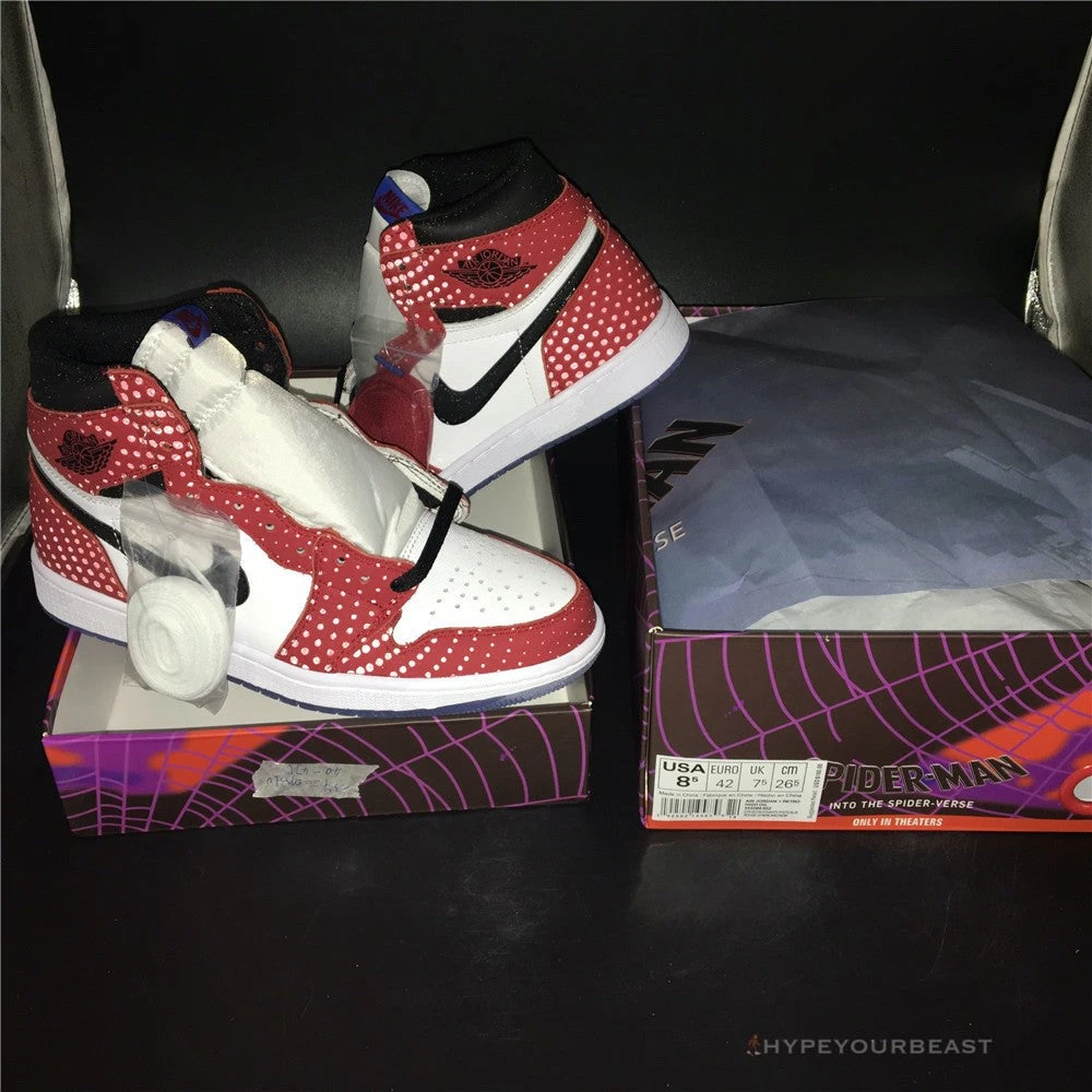 Hypeyourbeast Jordan 1 Spiderman 6 Hypeyourbeast Jordan 1 Spiderman
