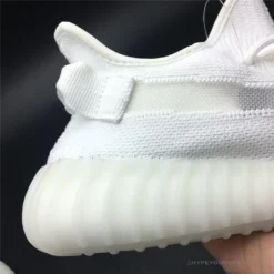 Hypeyourbeast Adidas Yeezy Boost 350 V2 White / White Translucent Stripe