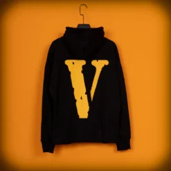 HypeYourBeast Hoodies & Jackets Vlone Yellow And Black Friends Hoodie