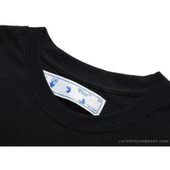 Hypeyourbeast T-Shirts OFF-WHITE Classic Animated Tom And Jerry Arrow Tee Shirt 'BLACK'