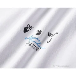 Hypeyourbeast T-Shirts OFF-WHITE The Kiss Tee Shirt 'WHITE'