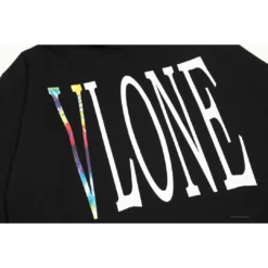 HypeYourBeast Hoodies & Jackets Vlone Hoodie Black Rainbow