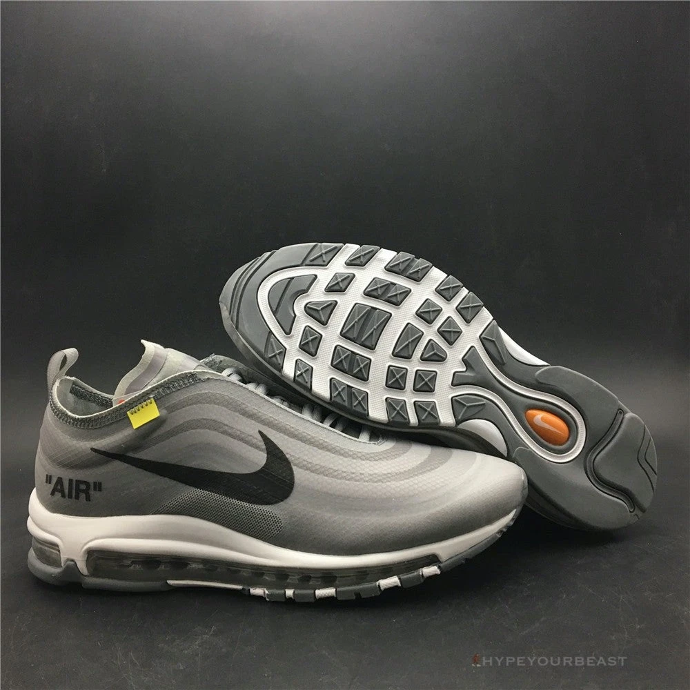Hypeyourbeast Off White X Nike Air Max 97 Light Grey Black White 19 Hypeyourbeast Off White X Nike Air Max 97 Light Grey Black White