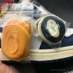 Hypeyourbeast Jordan 1 Retro High Union Los Angeles Storm Blue Blue Toes