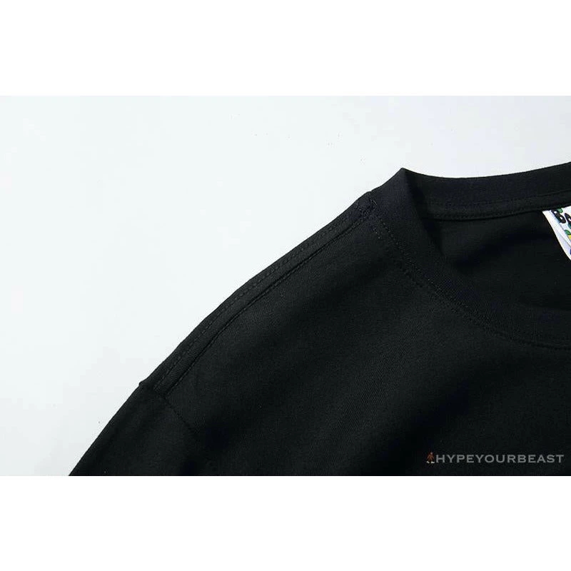 Hypeyourbeast Clothes BAPE NYC New York Limited Purple Camouflage Ape Head Tee Shirt 'BLACK' 8 Hypeyourbeast Clothes BAPE NYC New York Limited Purple Camouflage Ape Head Tee Shirt 'BLACK'