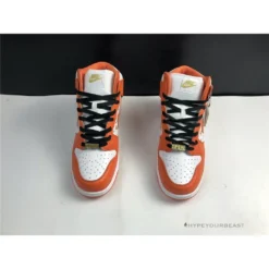 Hypeyourbeast Nike SB Dunk High Supreme Orange Blaze