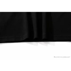 Hypeyourbeast Clothes BAPE Ape Head Blue X Yellow Contrast Letter Tee Shirt