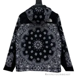 HypeYourBeast Supreme X TNF Bandana Jacket Black Hoodies & Jackets