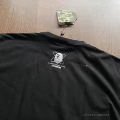 Hypeyourbeast Bape Tee Shirt Black Galaxy