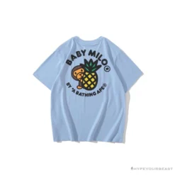 Hypeyourbeast BAPE Comic Dragon Ball Tee Shirt 'BLUE' Clothes