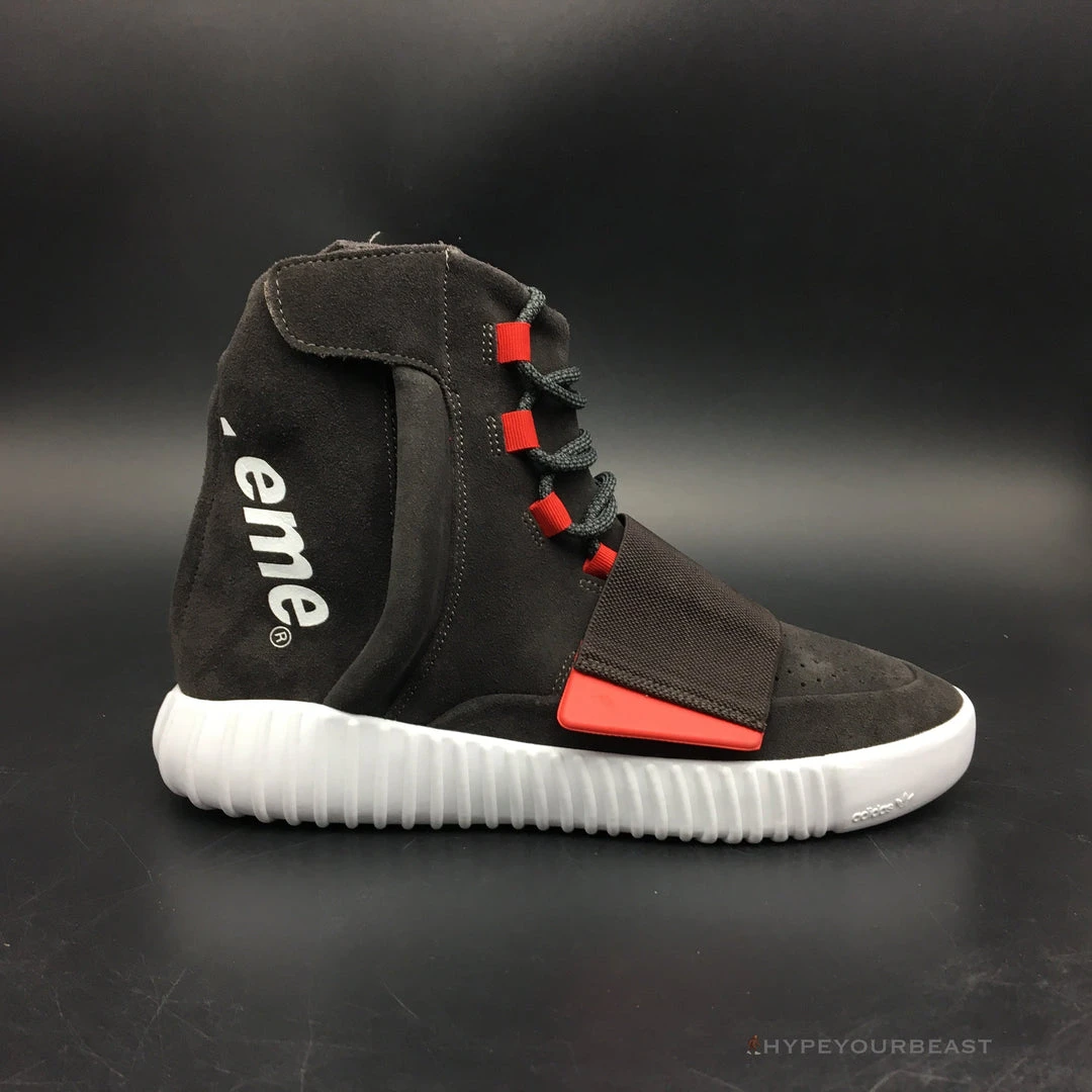 Hypeyourbeast Yeezy Boost 750 Black / White / Supreme 16 Hypeyourbeast Yeezy Boost 750 Black / White / Supreme