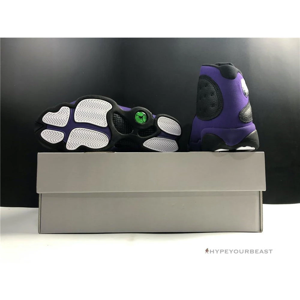 Hypeyourbeast Air Jordan 13 Black / Purple 3 Hypeyourbeast Air Jordan 13 Black / Purple