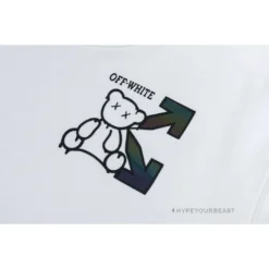 HypeYourBeast Off White Shirt Bear - White