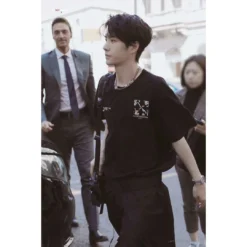 Hypeyourbeast T-Shirts OFF-WHITE Daisy Graffiti Arrow Conley Tee Shirt 'BLACK'